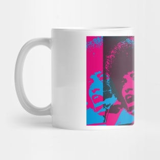 Angela Davis  - psychedelic Mug